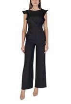 Rinascimento Women Jumpsuit - M Black Elegant Designer Fashion Jumpsuit ... - $2,246.27 MXN