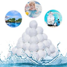 1.54 Lbs Pool Filter Balls Eco Friendly Filter Balls for Swimming Pool Sand Filt - £29.90 GBP