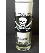 Skull &amp; Crossbones Souvenir shooter Seattle Name your Poison Jolly Roger - £5.09 GBP