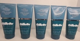 Gillette Intimate Pubic Shave Cream + Cleanser 6oz Lot of 5 NEW - £19.73 GBP