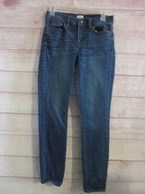 J. Crew Stretch Jeans Women&#39;s Size 25/28 Straight Cotton Blend Medium Wash - £13.58 GBP