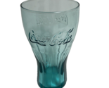 Coca-Cola Blue Soda Fountain 6 inch Promo Drinking Glass EUC - $13.90