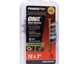 Hillman 116804 Power Pro One Bronze Multi-Material Wood Screws #10 x 3&quot;,... - $13.61