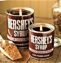 Soy Candle - RARE! Hershey&#39;s Syrup Scent/Brand - Hand Poured 13oz NEW! - £28.66 GBP