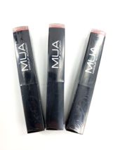 3 X MUA Makeup Academy Color Drenched Lip Butter 606 Spice New Sealed - £11.77 GBP