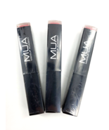 3 X MUA Makeup Academy Color Drenched Lip Butter 606 Spice New Sealed - £11.77 GBP