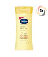 3x Bottles Vaseline Intensive Care Deep Restore Herbal Body Lotion | 100... - $278.15 MXN