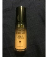 Milani Conceal + Perfect 2-in-1 Foundation + Concealer #09 Tan Lot Of 2 ... - $14.21 CAD