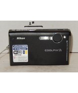 Nikon COOLPIX S7c 7.1MP Digital Camera - Black Tested Works - $147.20 CAD