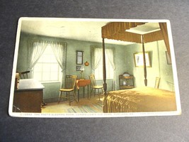 The poet’s sleeping room, Longfellow’s old home, Portland, Maine- 1912 Postcard. - £9.49 GBP