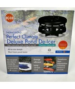 K&amp;H Pet Products Perfect Climate Pond De-Icer 750 Watts Thermo Pond Seal... - $40.72 CAD