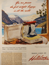 1946 Original Esquire Art WWII Era Ads Halliburton Cases Kentucky Tavern Whiskey - £5.19 GBP