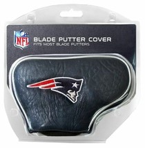 NFL TEAM CRESTED GOLF BLADE STYLE PUTTER HEADCOVER.  ALL TEAMS. - £24.91 GBP