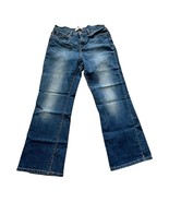 LEVI&#39;S 512 JEANS Womens 12M Blue Denim Perfectly Slimming Bootcut - $258.42 MXN