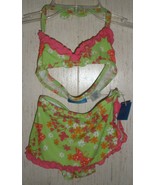 NWT BABY GIRLS greendog 2 PIECE BUTTERFLY FLORAL SWIMSUIT  SIZE 12M - $21.67 CAD