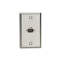 Black Box WP831 Av Wallplate - Stainless Steel, 1 Hdmi, Female To Female, Gsa, T - £45.68 GBP