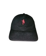 Captain Morgan Rum Adjustable Cap Hat Embroidered Black Promo OSFM - $8.55