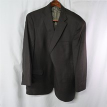 Hart Schaffner Marx 48R Brown Plaid Mens 2Btn Blazer Suit Sport Coat - £39.32 GBP