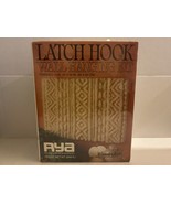 WonderArt RYA 4862 Ivory LATCH HOOK WALL HANGING KIT 24x34 - $49.49