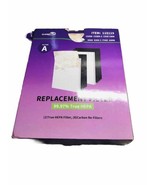 HEPA filter set H13 with 2 filters and 8 carbon Re-Filters Filter A Open... - $148.38