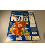 1998 Honey Frosted Wheaties Leroy Neiman Ronnie Lott NFL Football  Flat Box - $13.99