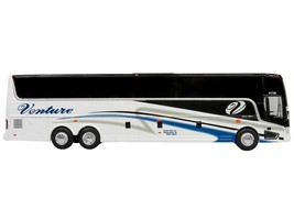 Van Hool TX45 Coach Bus &quot;Venture Tours&quot; White &quot;The Bus &amp; Motorcoach Coll... - £44.42 GBP