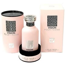 Vision Pour Femme Rihanah Imported Spray 3.4FL.OZ Pure Natural EDP 100ml Perfume - £52.95 GBP