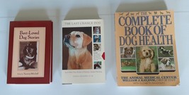Assortment lot of 3 Dog  Stories and Dog Care Books - £4.63 GBP