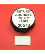 500 RETURN ADDRESS /  BARCODE LABELS fit DYMO 30578 - BPA Free - $165.53 MXN