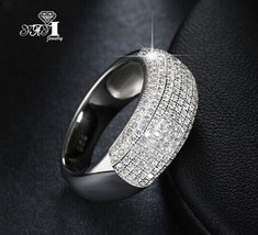YaYI Jewelry Fashion New Arrival Princess Cut 3.5CT Yellow Zircon Silver Color E - £7.37 GBP
