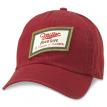 Miller High Life Patch Red Hat Red - $34.98