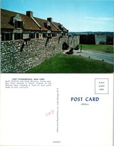 New York(NY) Fort Ticonderoga South Platform South Barracks Vintage Post... - £7.50 GBP