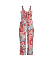 No Boundaries ~ Small (3-5) ~ Clay Brick Floral ~ Tie Front ~ Strapless ... - £17.93 GBP