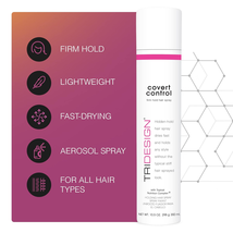  TRI Design Covert Control Hairspray, 10.5 Oz. image 2