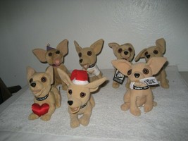Lot of 7 Taco Bell Chihuahua Plush Toy Dogs Yo Quiero nice - £39.51 GBP