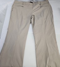 Rekucci Pants Womens 24W Pull-On Khaki Stretch Rayon Blend Straight Leg ... - $349.53 MXN