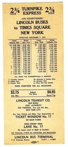 Atlantic City Sightseeing Tours &amp; Turnpike Express to New York 1950&#39;s Ad... - £19.54 GBP