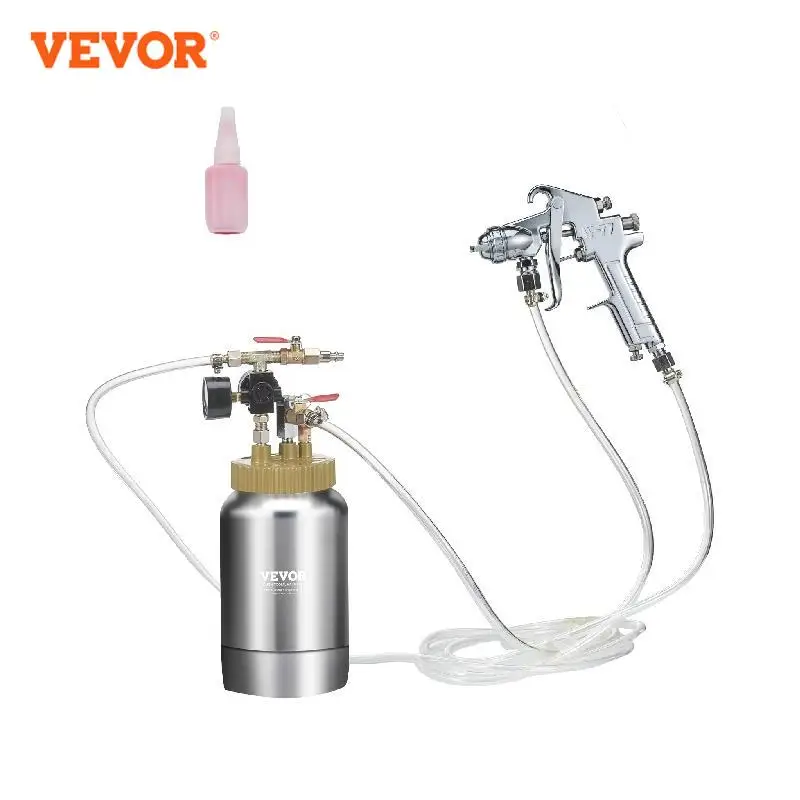 VEVOR 2L/0.5gal Spray Paint Pressure Pot Tank Lightweight Air Paint Pres... - $214.99 CAD