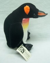 Vintage National Wildlife Federation Cute Penguin 6&quot; Plush Stuffed Animal Toy - £11.67 GBP