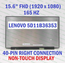 Lenovo Legion 5-15ACH6 Laptop Screen 15&quot; 1920x1080 165Hz 82JW - £77.28 GBP