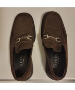 Gucci Horsebit Brown Suede Loafers Italy Women&#39;s 39 ¹/² E / US 9.5 Need ... - $116.12 CAD