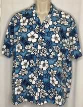 Vintage Pride of Hawaii Hawaiian Aloha Camp Shirt XL - £19.40 GBP
