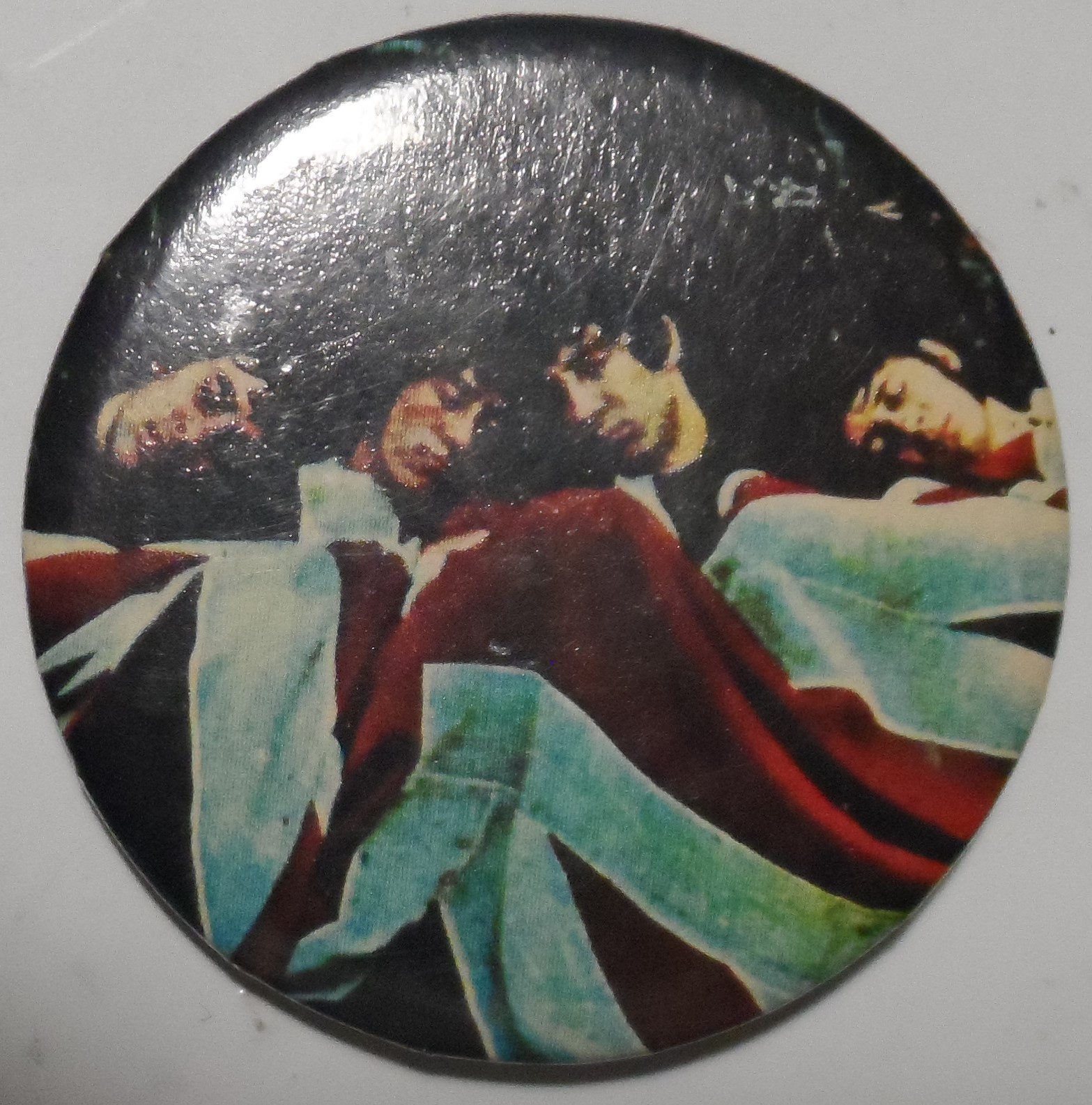 THE WHO Vintage 1980&#39;s metal Button Pin The Kid&#39;s Are Allright VG 5 cm +... - $12.77