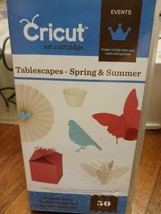 Cricut Art Cartridge Tablescapes Spring & Summer 2001373 - $9.89
