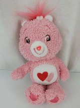 Carebear Care Bear Stuffed Plush Love a Lot Pink Heart 2007 TCFC 9&quot; - $29.69