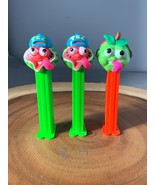 Set of 3 Pez Watermelon &amp; Apple Tongue Out Dispensers - $11.48