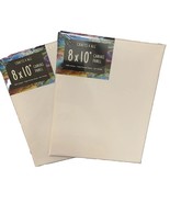 2PC Crafter&#39;s Square White Stretched Canvases, 8x10 in. - $21.66 CAD