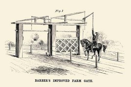 Barber&#39;s Improved Farm Gate - Art Print - £17.19 GBP+