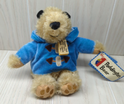 My 1st Paddington Bear Yottoy plush teddy beanbag blue jacket tags no hat - £4.68 GBP
