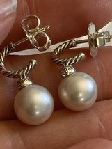 Pre owned David Yurman Solari Pearl Earrings  - $399.00